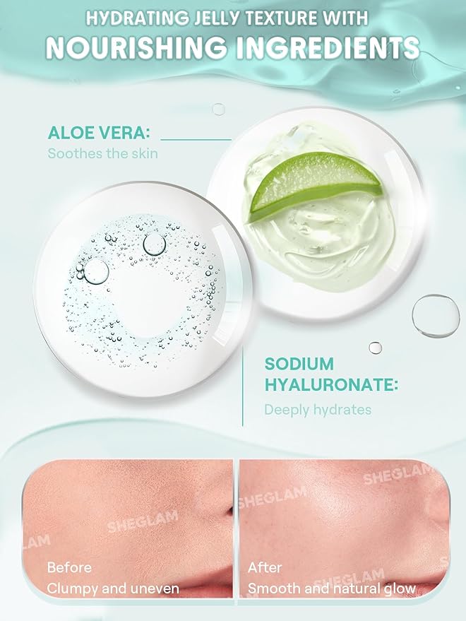 SHEGLAM Good Grip Hydrating Prime & Set Spray Oil Control Moisturizing Primer Smooth Fine Lines Oil And Silicone-Free Face Primer