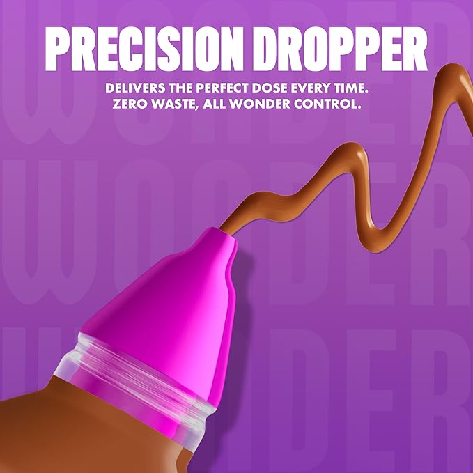 NYX PROFESSIONAL MAKEUP Make 'Em Wonder Liquid Foundation, 24HR Foundation Makeup With A Soft Matte Finish, Buildable Full Coverage - 36 Warm Rich