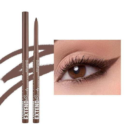 Brown Eyeliner Pencil Dark Brown Waterproof Eyeliner Brown Gel eyeliner Long Lasting Smudge-proof Hypoallergenic #09
