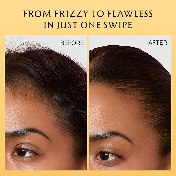 Fly Away Stick for Hair - Anti Frizz Styling Taming Serum Wand with Aloe Vera, Coconut Oil & Vitamin E - Gel Mascara Stick for Edges, Flyaways, Baby Hairs & Slick Back (1 Fl Oz (Pack of 2))