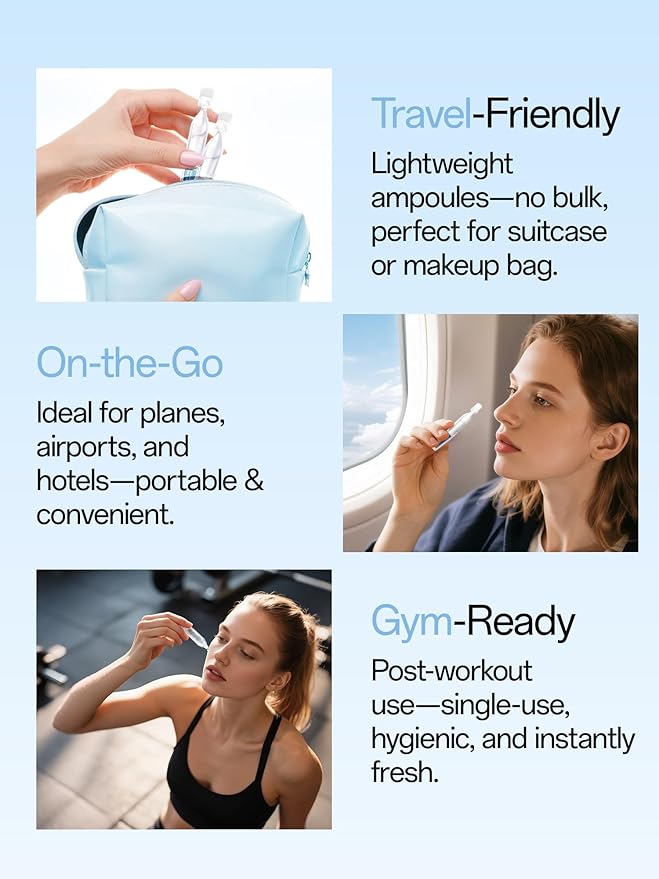 WNP Ultra Hydrating Serum 3% Hyaluronic Acid Smoother Skin|Pre-makeup SkinCare|Anti-Aging serum for face Single-Use Vials Skincare|for Sensitive skin|4D Hyaluronic Acid (60 vials)