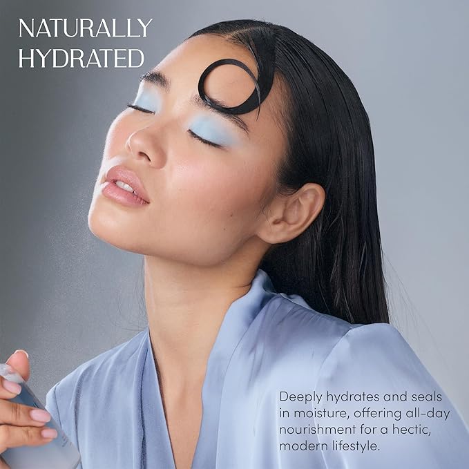 NUNA Ultra Hydrating Face Serum Spray with Peptides, Niacinamide, Hyaluronic Acid & Botanical Extracts – Korean Lightweight Moisture Boost Facial Mist & Setting Spray for Makeup – 3.38 fl oz