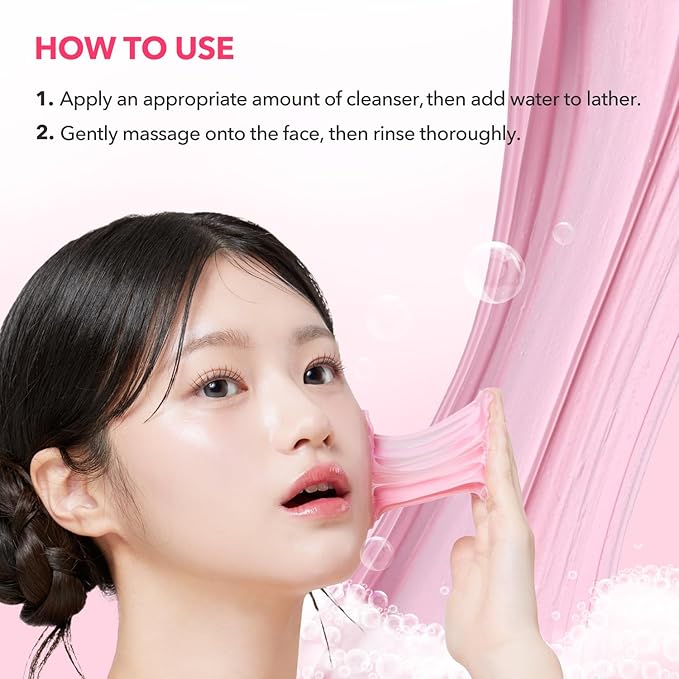 APRILSKIN TXA Bubble Gum Cleanser with Pore Brush: TXA Niacinamide 99 Pore Care Pink Bubble Gum Deep Cleanser(4.23 fl.oz.)+Pore Cleansing Facial Silicone Brush