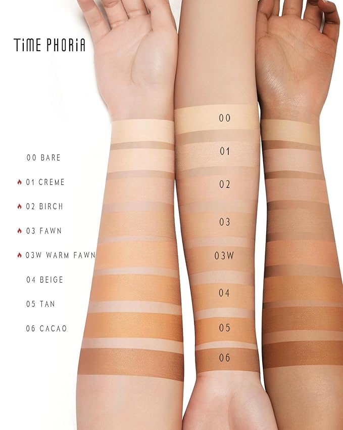 TIMELESS LUMINA MATTE PERFECTION CUSHION | Full Coverage, Weightless, Skin fit, Velvety Matte Finish, Oil-Control Waterproof Foundation, Sweatproof Flawless BB Cream CC (00 BARE)