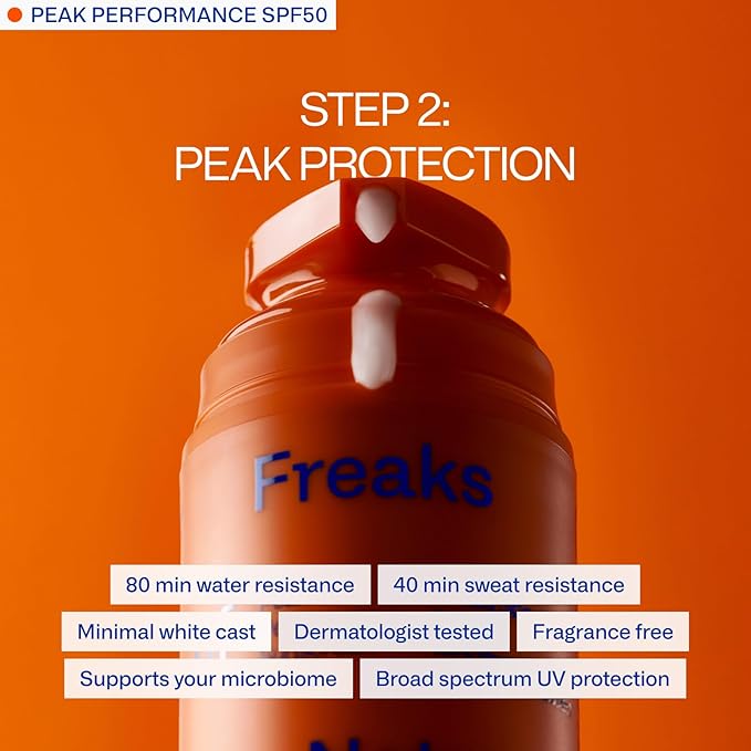 Endurance System Bundle | Deeper Dive Moisturizer Serum & Peak Performance SPF 50 | Hydrating, Firming, Sun Protection | Natural, Eco-Friendly, Reef-Safe, Cruelty-Free | All Skin Types