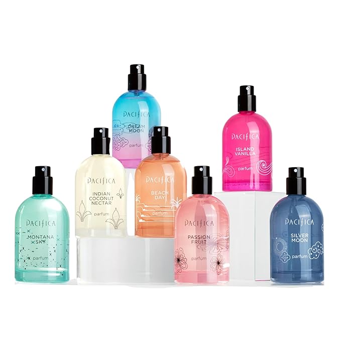 Pacifica Passion Fruit Perfume – Tropical Fruity Floral Clean Perfume for Women with Passionfruit, Pineapple & Vanilla, Vegan, Non-Toxic, Beachy Summer Scent (2 fl oz)