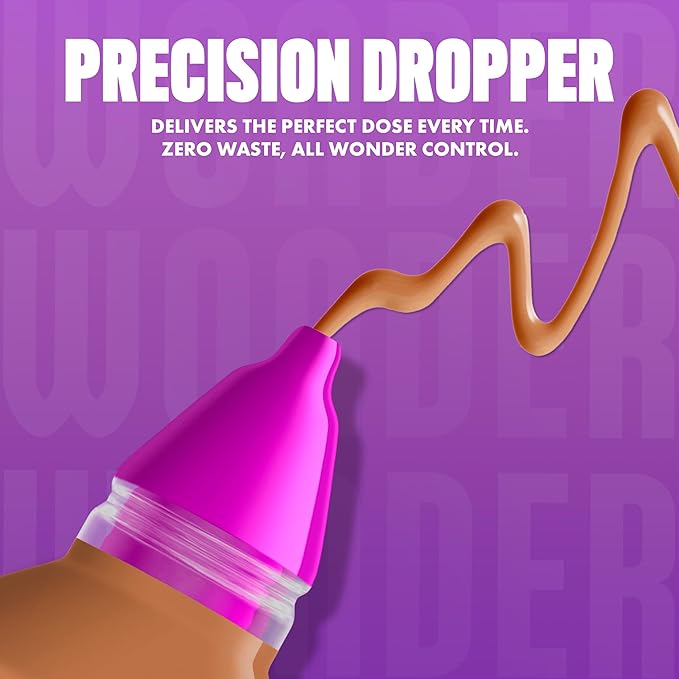 NYX PROFESSIONAL MAKEUP Make 'Em Wonder Liquid Foundation, 24HR Foundation Makeup With A Soft Matte Finish, Buildable Full Coverage - 29 Warm Pecan