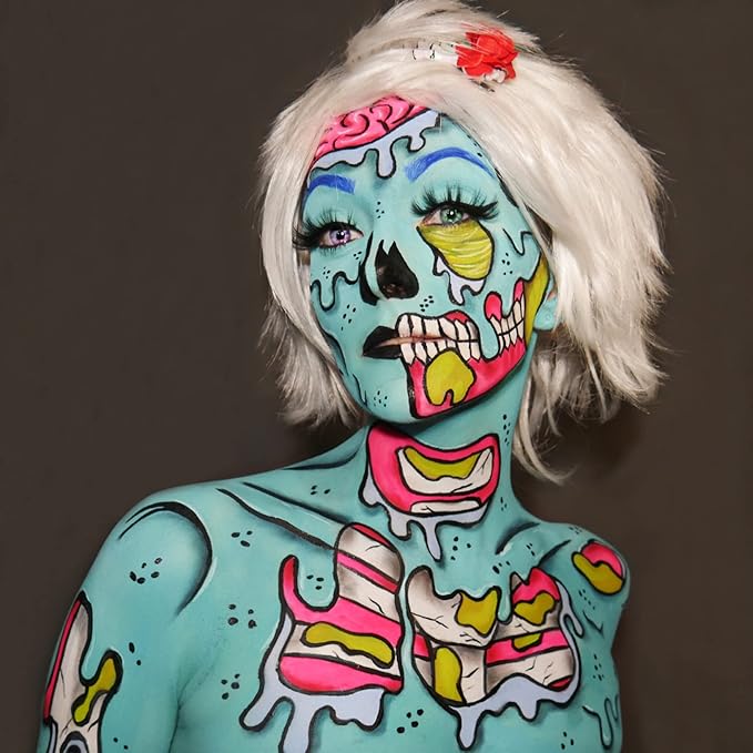 Graftobian Pro Paint Face and Body Paint - Tropic Teal, 30 ml