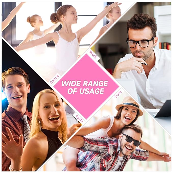 Hair Wax Stick, Slick Back Styling Set for Puffs and Wigs - 4 Combs: Edge Brush, Rat Tail for Separation, Loose Hair Brush, Non-Greasy Finish for Styling