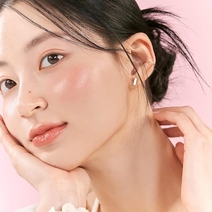 rom&nd GLASTING MELTING BALM 07 Mauve Whip | Hydrating Lip Gloss Stick for Juicy, Crystal-Clear Shine | Non-Sticky, Buildable Sheer Tinted Lip Balm