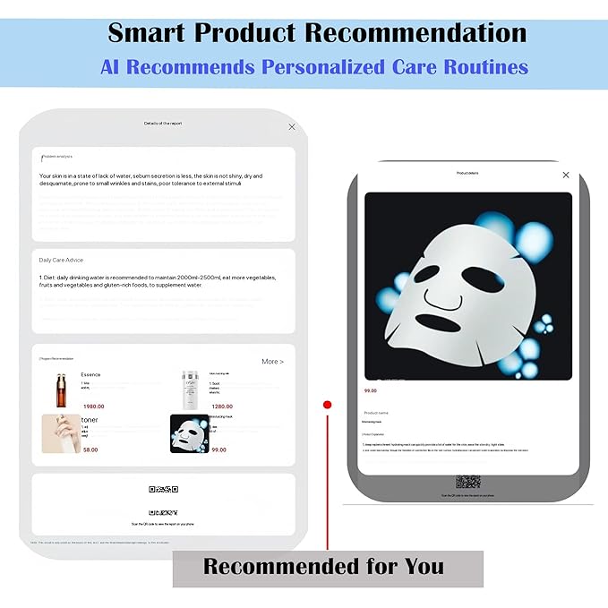 Skin-Analysis Machine Professional f/Facial – 8-Spectrum Imaging, 15.6" FHD Touchscreen, AI Product Recommendation, Multi-Language, Before/After Proof, Trusted by Salons & Spas