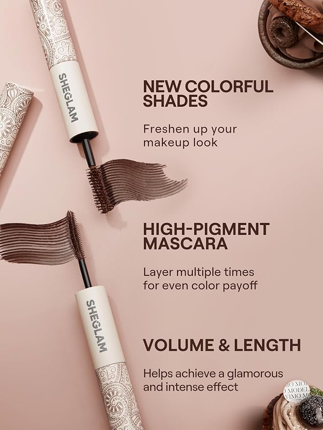 SHEGLAM All-In-One Volume & Length Mascara-Waterproof-Macchiato
