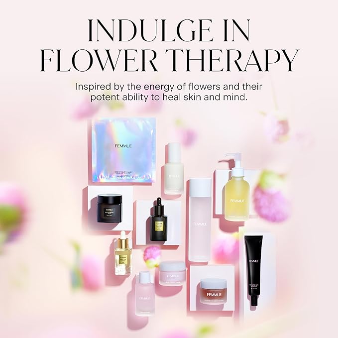 FEMMUE Lip Sleeping Mask (Rosy Petal) | Hydrating Balm to Soften Dry, Chapped Lips | Overnight Moisturizing Treatment With Vitamin E | Korean Beauty Skincare