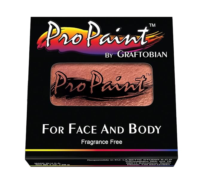 Graftobian Pro Paint Face and Body Paint - Clockwork Copper, 30 ml