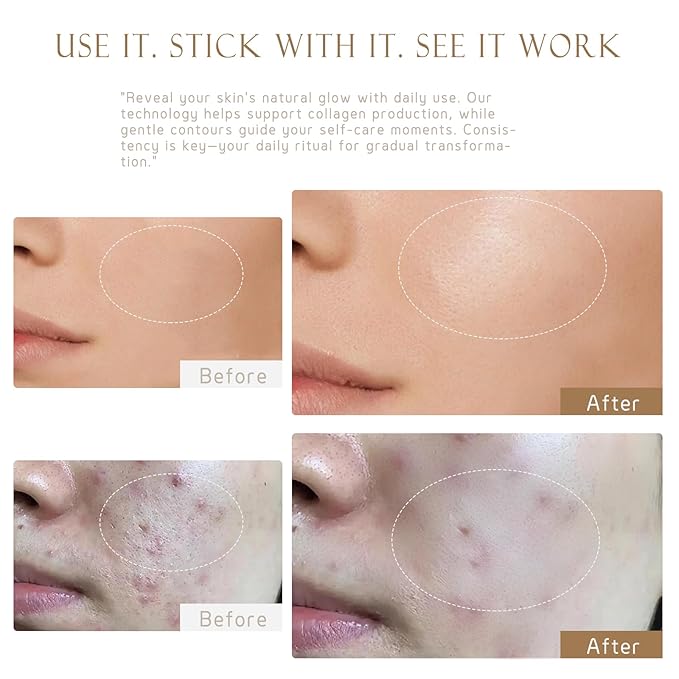 Electric Gua Sha Facial Tool 7 in 1 Hot & Cold Face and Neck LED Beauty Massager, Vibration Pulse Mode for Skin Care, Lymphatic Drainage Anti-Aging & Wrinkles Face Lift Device Gift for Mom