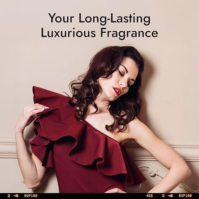 Modern Memory Rouge Couture Eau de Parfum for Women, 2.5 fl oz - Notes of Raspberry, Jasmine, & Golden Saffron