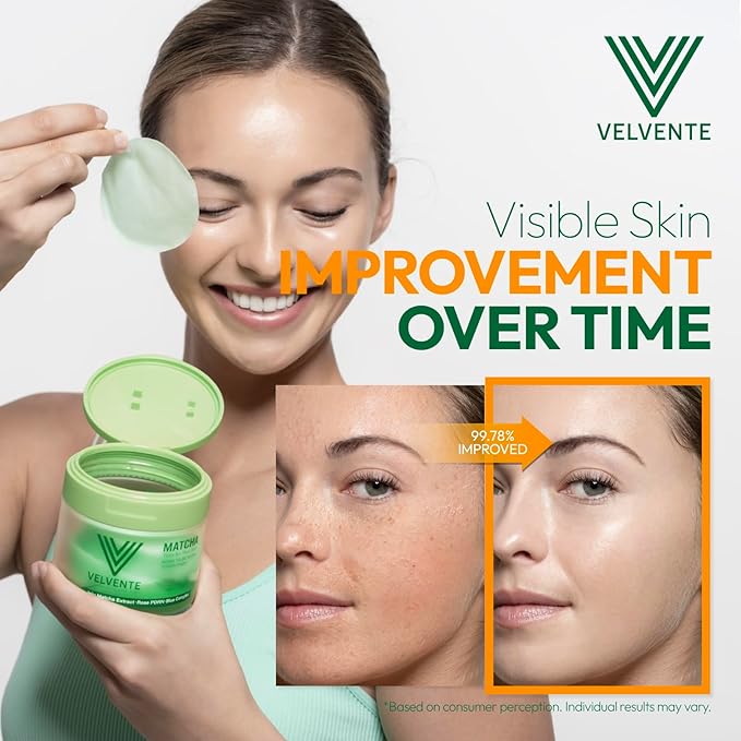 Matcha Toner Pads Recovery & Refining, Rose PDRN Facial Pads for Acne-Prone, Dark Spot, Redness, Anti-Aging, Brightening & Exfoliating, All-in-One Skin Treatment, Korean Skin Care, 100 Pads