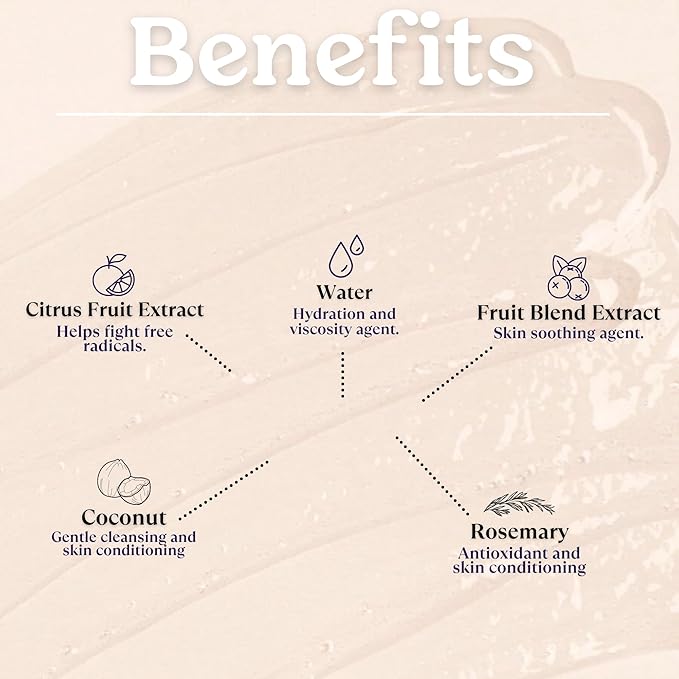 Roe Wellness- Toddler & Baby Body Wash & Shampoo Moisturizing Clean Ingredients | Suitable for Sensitive Skin, Fragrance-Free, Natural Vanilla Scent, Fresh Cleaning | 9.4 fl oz.