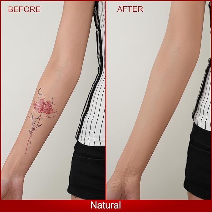 Body Coverage Perfector - Tattoo Cover Up Makeup,Body Foundation,Waterproof No Transfer Leg & Body Makeup (Warm)