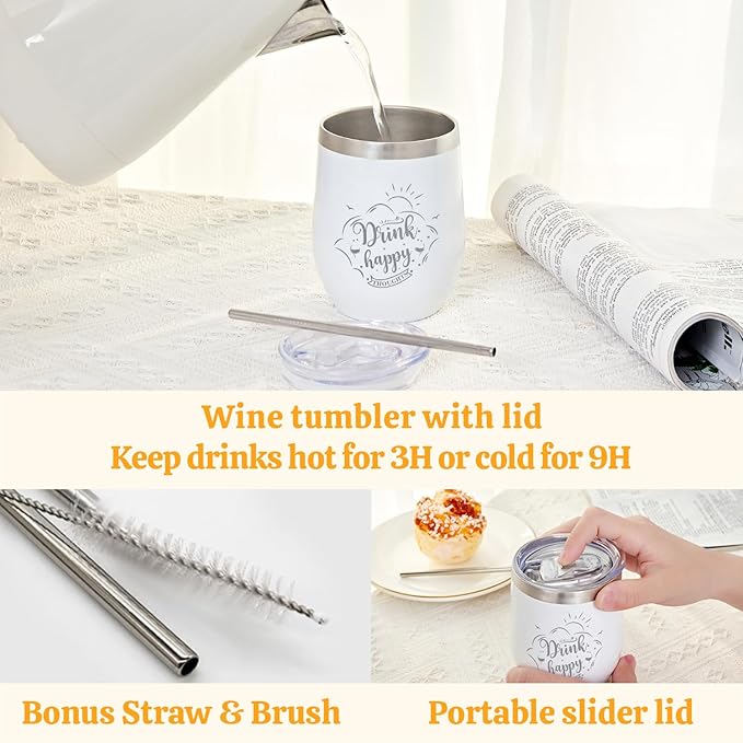 Gifts for Women BODY & EARTH Birthday Gift Sets, Vanilla Bath Set Spa Gifts for Women, 6pcs Womens Gift Vanilla Spa Kit for Christmas