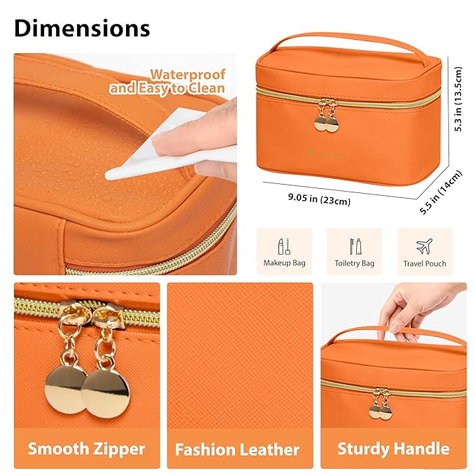 25 Pcs Valentines Day Gifts for Women, Bergamot & Rose Bath & Body Gift Set, Hydrating Skin Care Kit, Pamper Self Care Gifts, Leather Bag, Serum, Necklace, Christmas, Birthday, Mothers Day