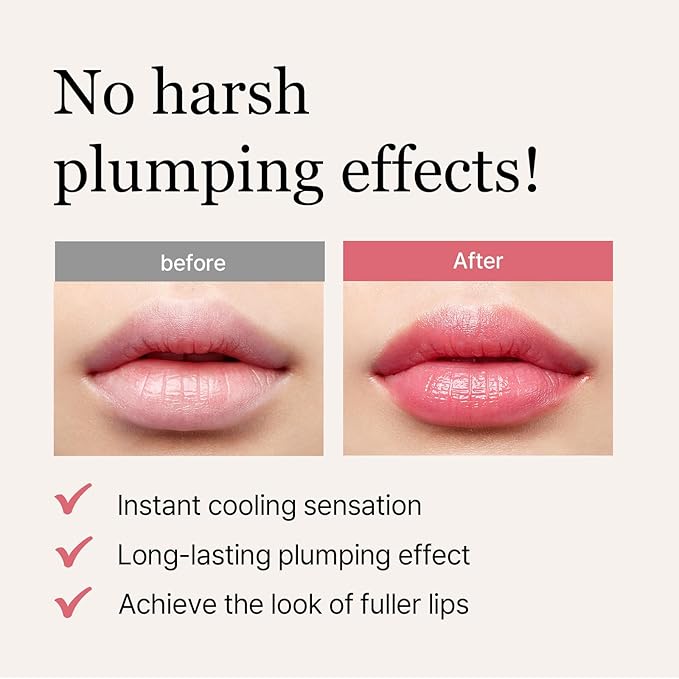 mixsoon Vegan Plumping Glow Balm - Vegan Lip Plumper Balm, Shea Butter and Plant-Based Oils, Nourishing Formula for Smooth, Dewy Lips 3.5g / 0.12 fl. oz. Korean Glass Skin Care