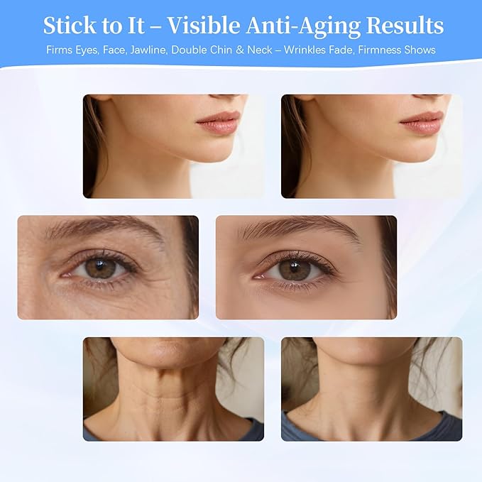 7 Color LED Neck Face Massager Red Light Care Beauty Device, Vibration & Heat Facial Sculptor Massager Tool for Anti-Wrinkle Skin Care, Ideal for Home Travel Gifts, White