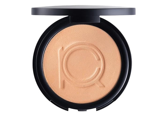 ioly's Beauty pressed powder foundation Compact with powder puff 0.49 OZ Makup fit me powder foundation Makeup full coverage foundation texture powder for men and woman