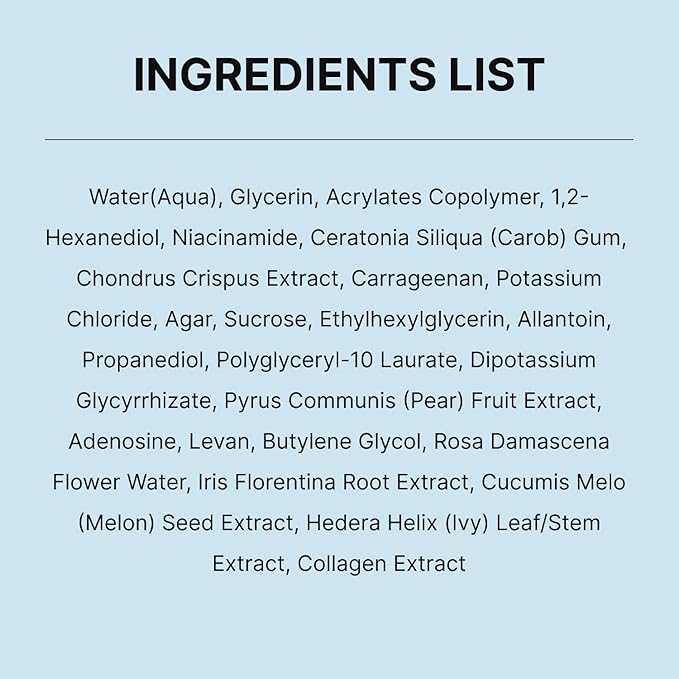 Vegan Collagen Deep Boosting Mask, Hydrating Overnight Face Mask, Pore Minimizing, Elasticity, Firming, Sleeping Hydrogel Mask for Glass Skin, Korean Skincare (1.41oz x 4ea)