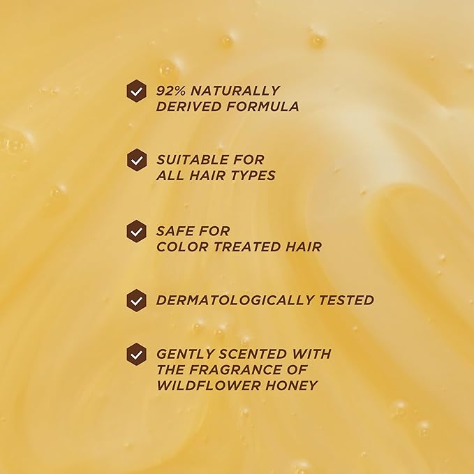 Gisou Honey Gloss Hair Wash Duo - Hydrating Shampoo & Conditioner with Fermented Mirsalehi Honey, Biomimetic Ceramides & Hyaluronic Acid, Strength & Glossy Shine, For All Hair Types