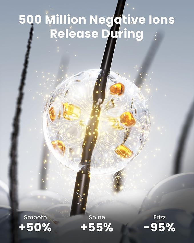 Easywave Air Wrap Hair Styler: Flexible 5 in 1 Styling & Drying System, Professional Hot Air Brush Set for Fast Drying, Curling, Volumizing, Smoothing & Styling, Oval Brush, Concentrator