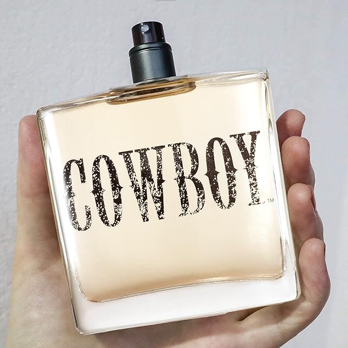 Cowboy Cologne for Men by Tru Western, 3.4 fl oz, Rugged Woodsy Fragrance, Fresh Moss, Juniper, Sage, Mahogany Woods, Long Lasting, Woody, Spicy, Earthy Masculine Scent