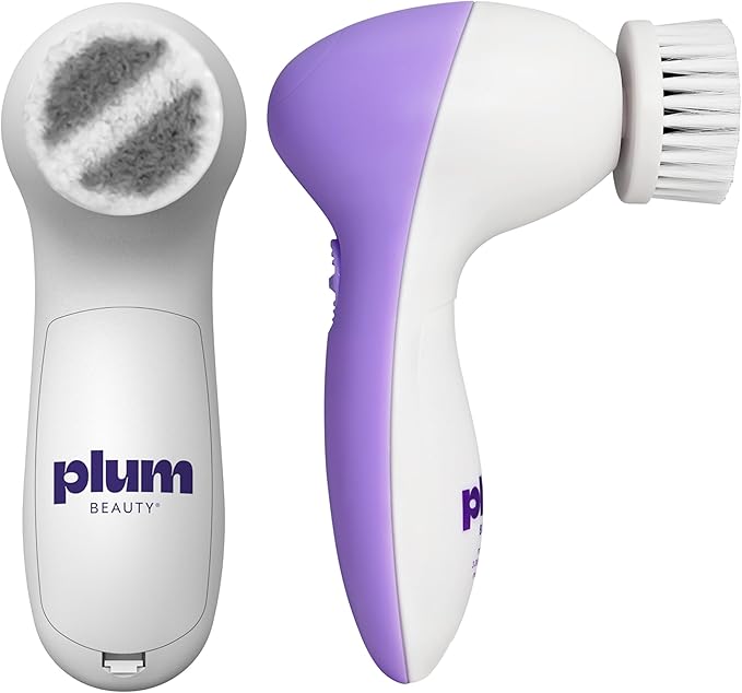 Face Scrubber Electric Facial Cleansing Brush Rechargeable, Rotating Scrubber Face Pore Cleansing Brushes for Radiant Skin, Electric Cleanser for Pores, Glow, and Daily Deep Pore Wash, Expoliator