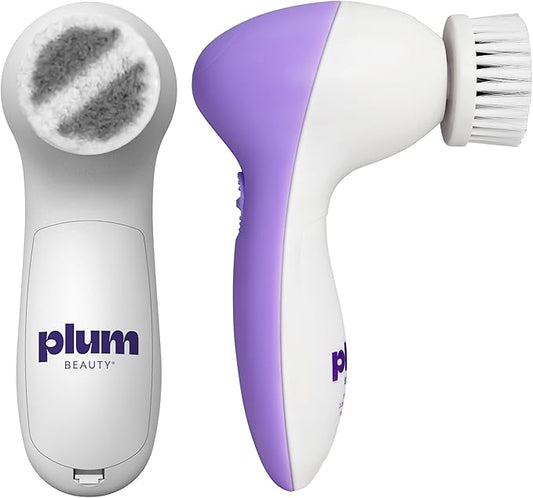 Face Scrubber Electric Facial Cleansing Brush Rechargeable, Rotating Scrubber Face Pore Cleansing Brushes for Radiant Skin, Electric Cleanser for Pores, Glow, and Daily Deep Pore Wash, Expoliator