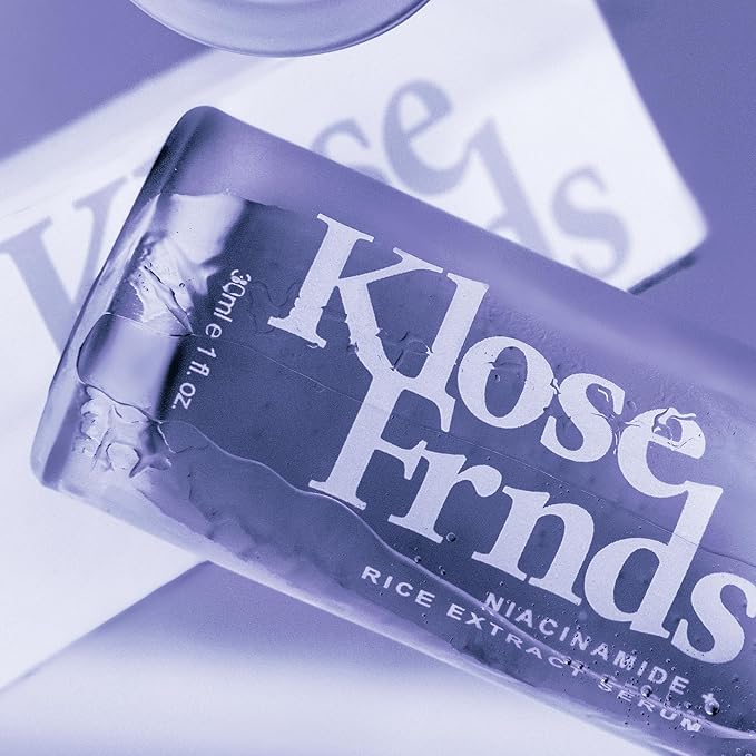 Niacinamide & Rice Extract Facial Serum – Hydrating Glow Face Serum with Hyaluronic Acid, Centella, and Licorice for Smooth Texture, Daily Radiance, and Healthy Skin Barrier Support - 1 fl oz