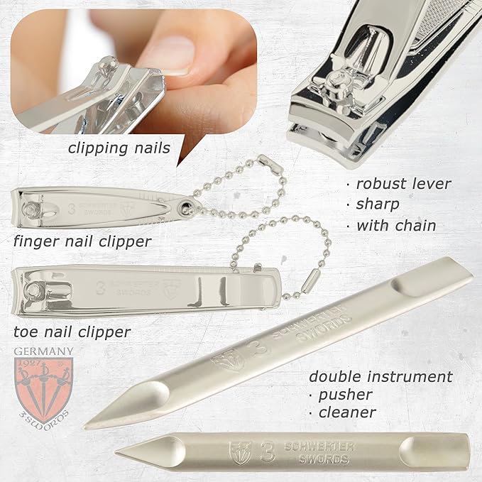 3 Swords Germany – manicure pedicure set kit (774)