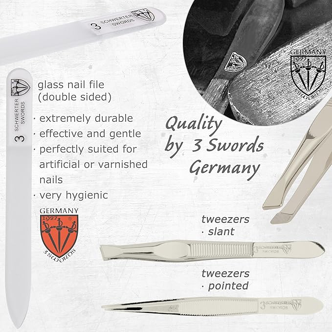 3 Swords Germany – manicure pedicure set kit (748)