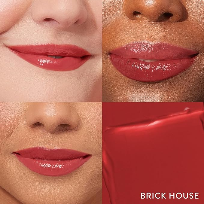 LAURA GELLER NEW YORK Jelly Balm Moisturizing Tinted Lip Balm - Brick House - Hydrating Vitamin E - Semi-Shine Finish