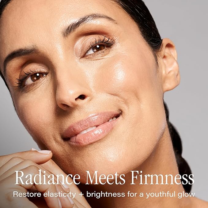 Luminous Facial Oil and Face Firming Cream Set - Anti-Aging Skin Care Duo to Reduce Fine Lines, Wrinkles & Strengthen Skins Barrier with Vitamin C & Manuka Honey