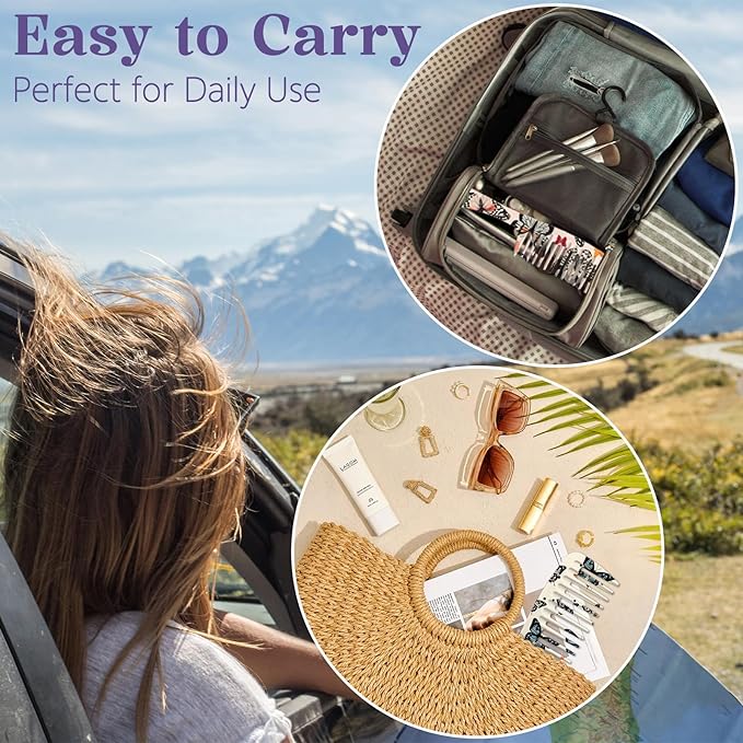 2PCS Wide Tooth Comb,Effortless Tangle Removal for Long Hair Styling Comb for Curly,Wet,Cute Aesthetic Design for Women Men and Girls(Yellwo-Butterfly-05)