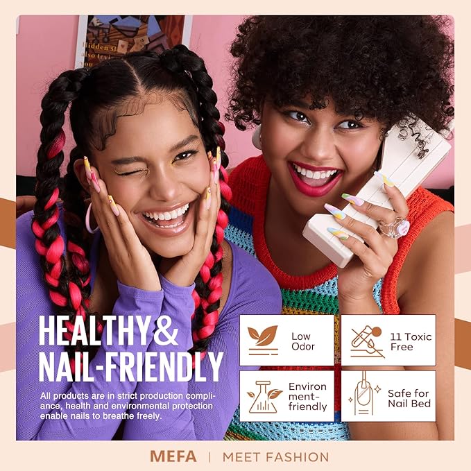 MEFA Nude Gel Nail Polish Set, 12 Colors Champagne Gold Glitter Gel Polish Set Shimmer Nude Pink natural Nail Polish Soak Off Burgundy Dark Red Brown Gifts for Women Girl DIY Salon Home Manicure