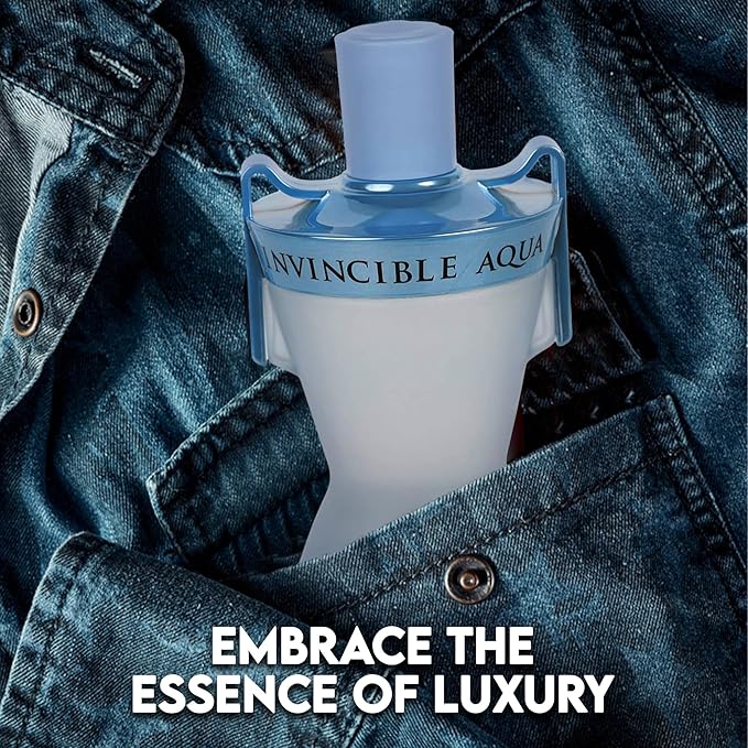 2PCS Valentine Milano/Invincible Aqua Eau De Toilette for Men-Fresh,Romantic Scent Perfume for Men 3.4 Fl Oz Each Mens Cologne For All Skin Daily Used