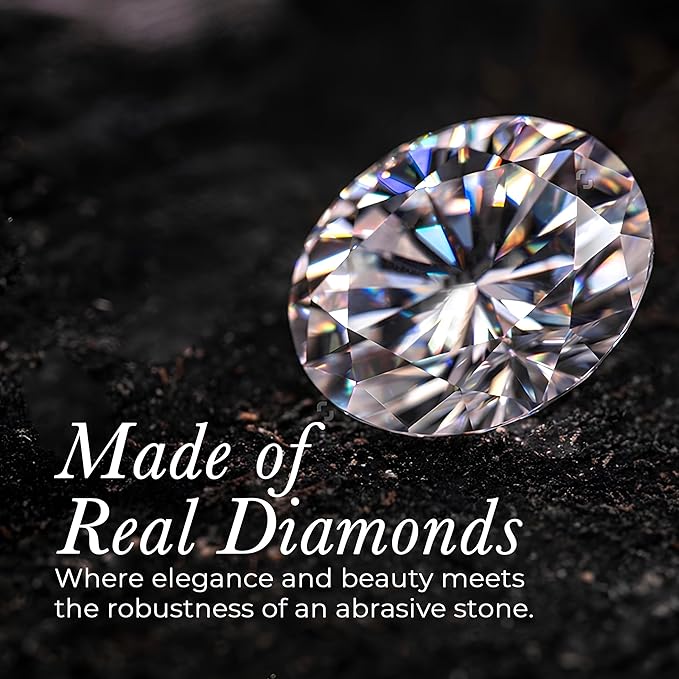 Diamancel Luxury Diamond Nail File – #1 Fine Grit Finishing File for Fingernails