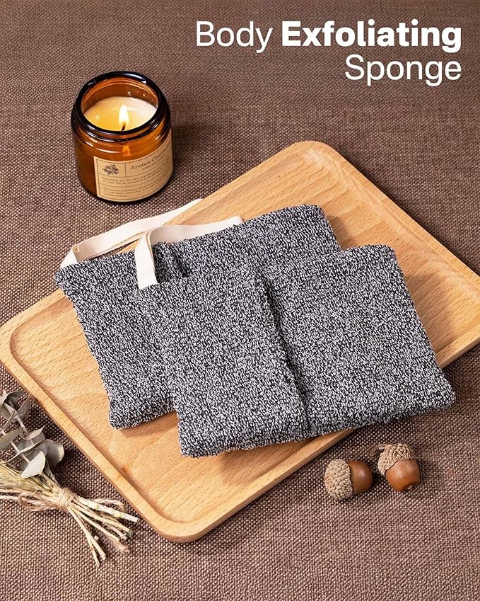 Yiclick Soap Savers for Bar Soap, Soap Bags for Soap Bars, Soap Loofah Pouch, Bar Soap Holder for Shower Bath, Soap Loofah Sponge, Soap Mesh Net Sock Exfoliating Body Scrubber Washcloth Cloth