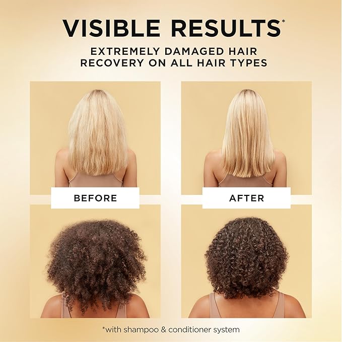 Pantene Pro-V Miracles Conditioner, Extreme Damage Care Regenerative Oil Blend 1 Minute Miracle, Moisturizes, Smooths, Argan & Jojoba Oils, 0% Sulfated Conditioners, Dyes, or Parabens, 10.9 Fl Oz