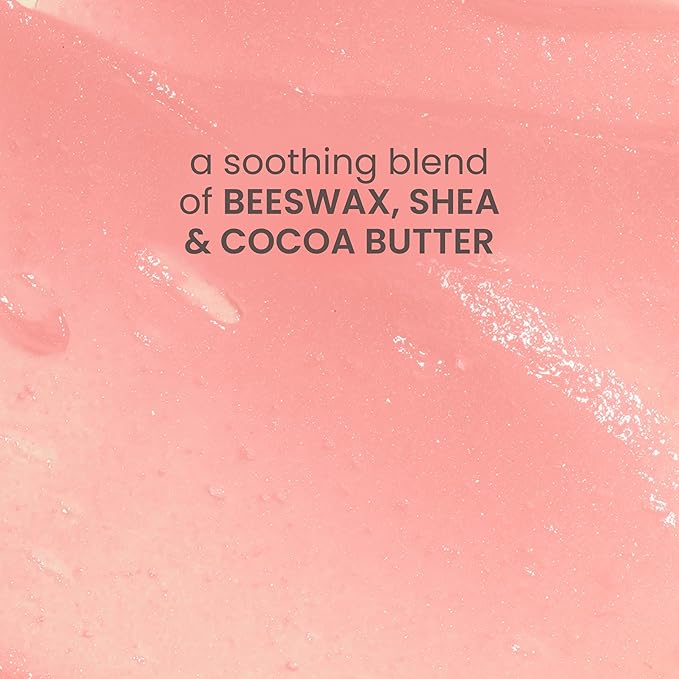 Burt's Bees Stocking Stuffers, Rescue Lip Relief, Watermelon, Hydrating Lip Balm for Dry Cracked Lips, with Responsbily Sourced Beeswax and Shea Butter, 100% Natural Origin, 1 Squeezy Tube, 0.35oz