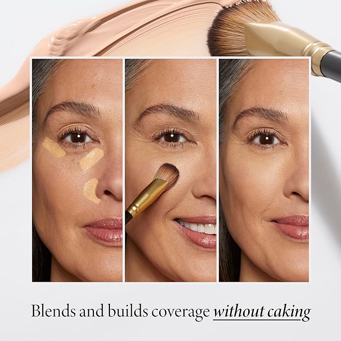 LAURA GELLER NEW YORK Angled Precision Concealer Brush - Professional Makeup Brush