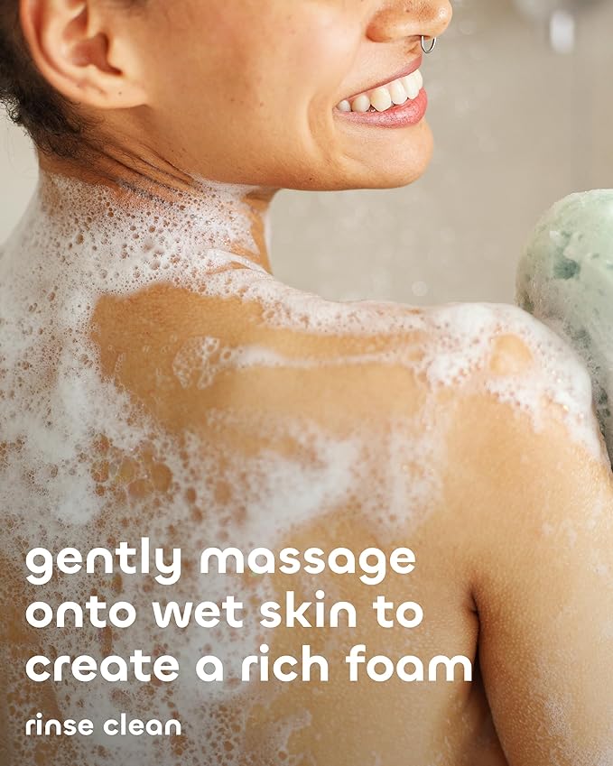 Seaweed Bath Co. Hydrate Body Wash - Lavender | Hydrating Foaming Cleanser with Soothing Natural Ingredients | Vegan, Paraben and Sulfate Free Shower Gel for Men and Women | 12 oz (Pack of 2)