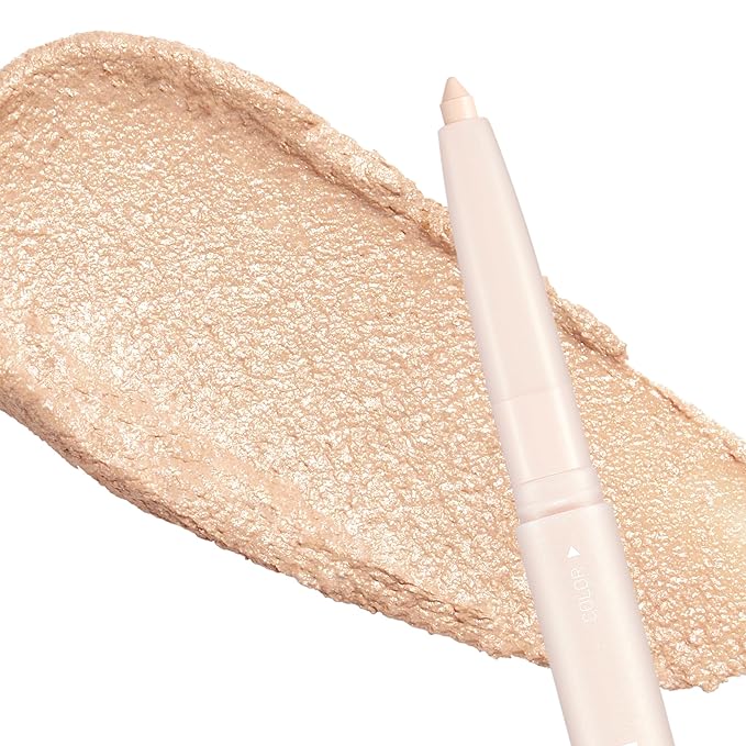 COLORGRAM Under Eye Highlighter Stick 01 Warm Tone | Silky-Smooth Long-Lasting Highlighter & Contouring Stick for Smudge-Proof, Shining Daily Makeup | K-Beauty Face Highlighters & Luminizers