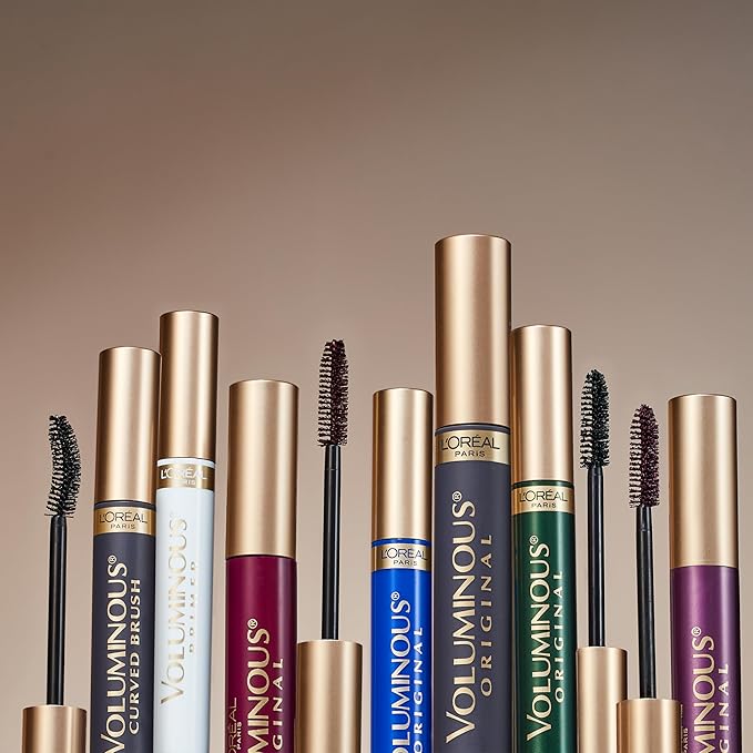 L’Oreal Paris Makeup Voluminous Original Volume Building Mascara, Carbon Black, 0.26 Fl Oz